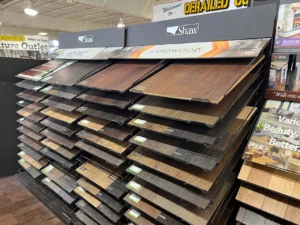 Showroom at Brazilton, KS | Derailed Commodity Flooring & Furniture